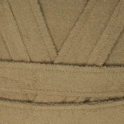 Accappatoio bagno in microspugna con cappuccio taglia S/M beige Veneto