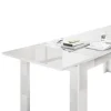 Allunga 90x48cm bianca per tavolo Marvis e Olimpo 180cm