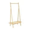 Appendiabiti da ingresso 68x168h cm rattan bambù rovere Shadow