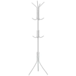 Appendiabiti da terra 35xh175 cm design moderno bianco Elena