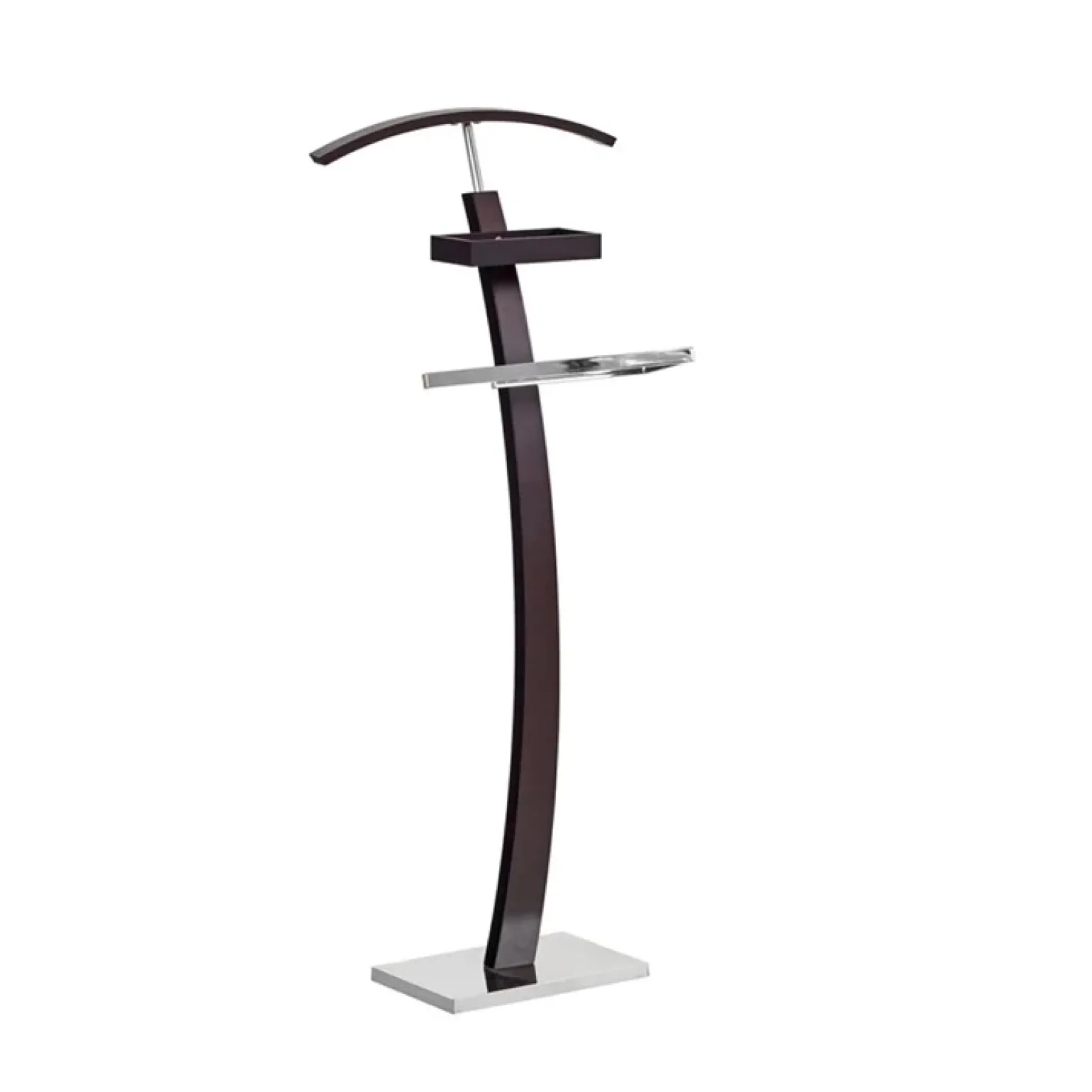 Appendiabiti 32x117h cm design indossatore servomuto wengè Manila