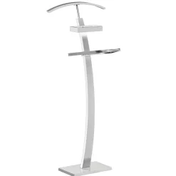 Appendiabiti 32x117h cm indossatore servomuto bianco design Manila