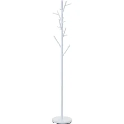 Appendiabiti Ø30x176h cm moderno acciaio bianco Singapore