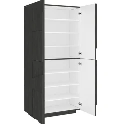 Armadio scarpiera 80x168h cm 4 ante ossido Zenzero
