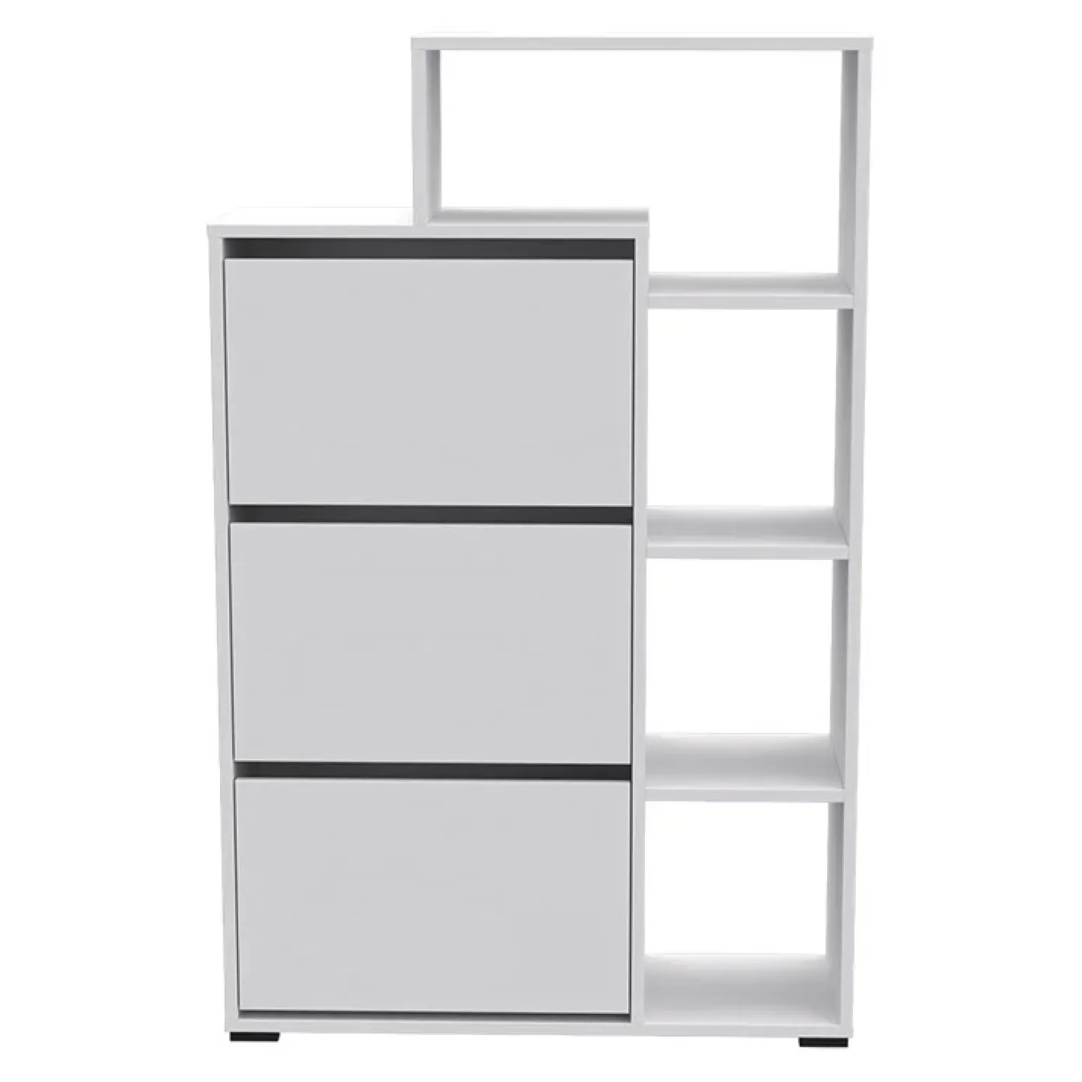 Armadio scarpiera 90x143h cm bianco opaco Connie