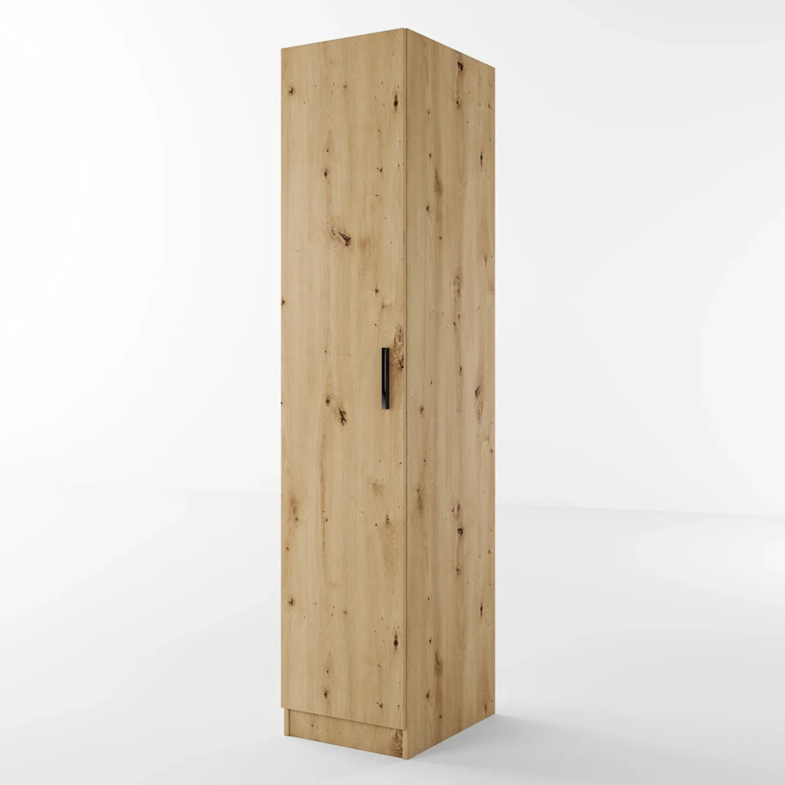 Armadio 40x191h cm 1 anta moderno rovere rustico Marzia
