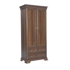 Armadio 88x193h cm 2 ante 2 cassetti arte povera quercia Kelly