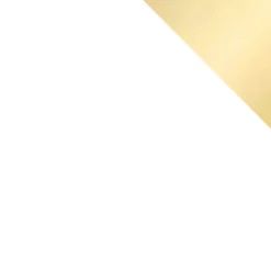 Armadio 150x215h cm 3 ante 3 specchi moderno bianco oro Glammy 3