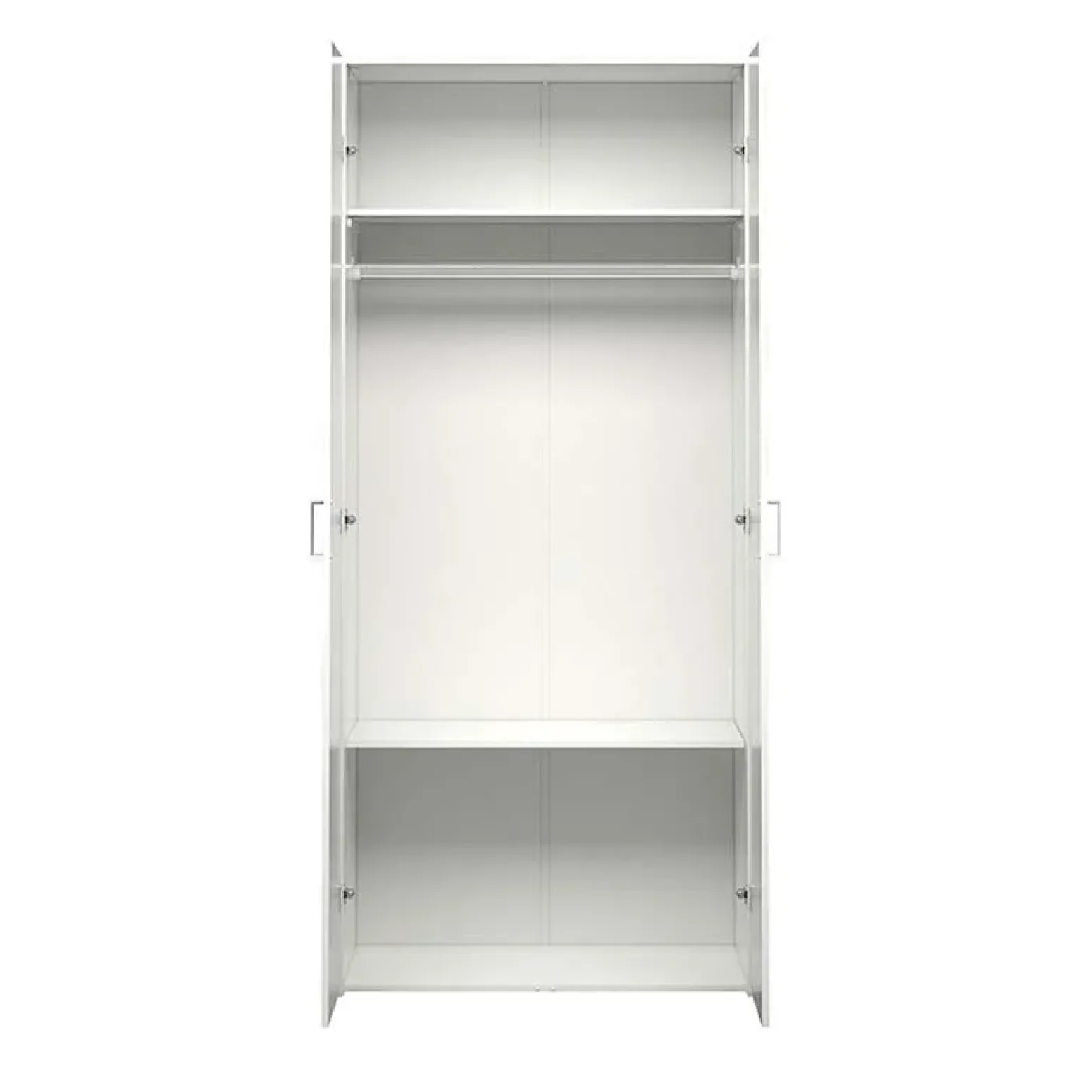 Armadio 78x176h cm 2 ante battenti bianco opaco Light Gihome®