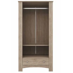 Armadio 90x181h cm 2 ante con cassetto rovere sonoma Londra