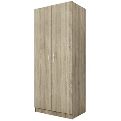 Armadio 80x191h cm 2 ante design rovere sonoma Leopardi