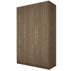 Armadio 120x190h cm 3 ante design noce Rodari