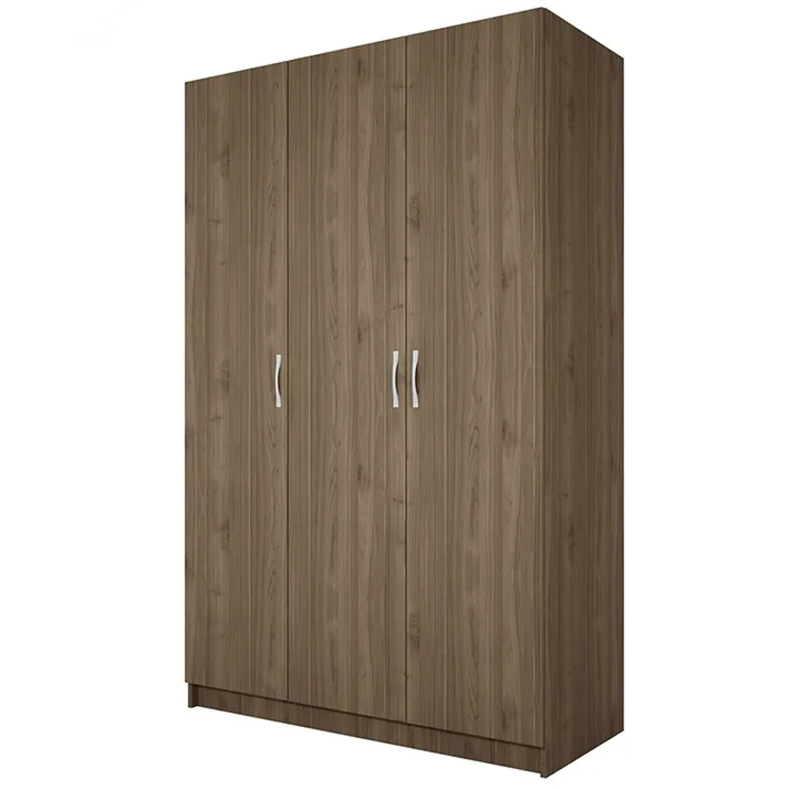 Armadio 120x190h cm 3 ante design noce Rodari
