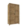 Armadio 100x186h cm 2 ante quercia Clyde