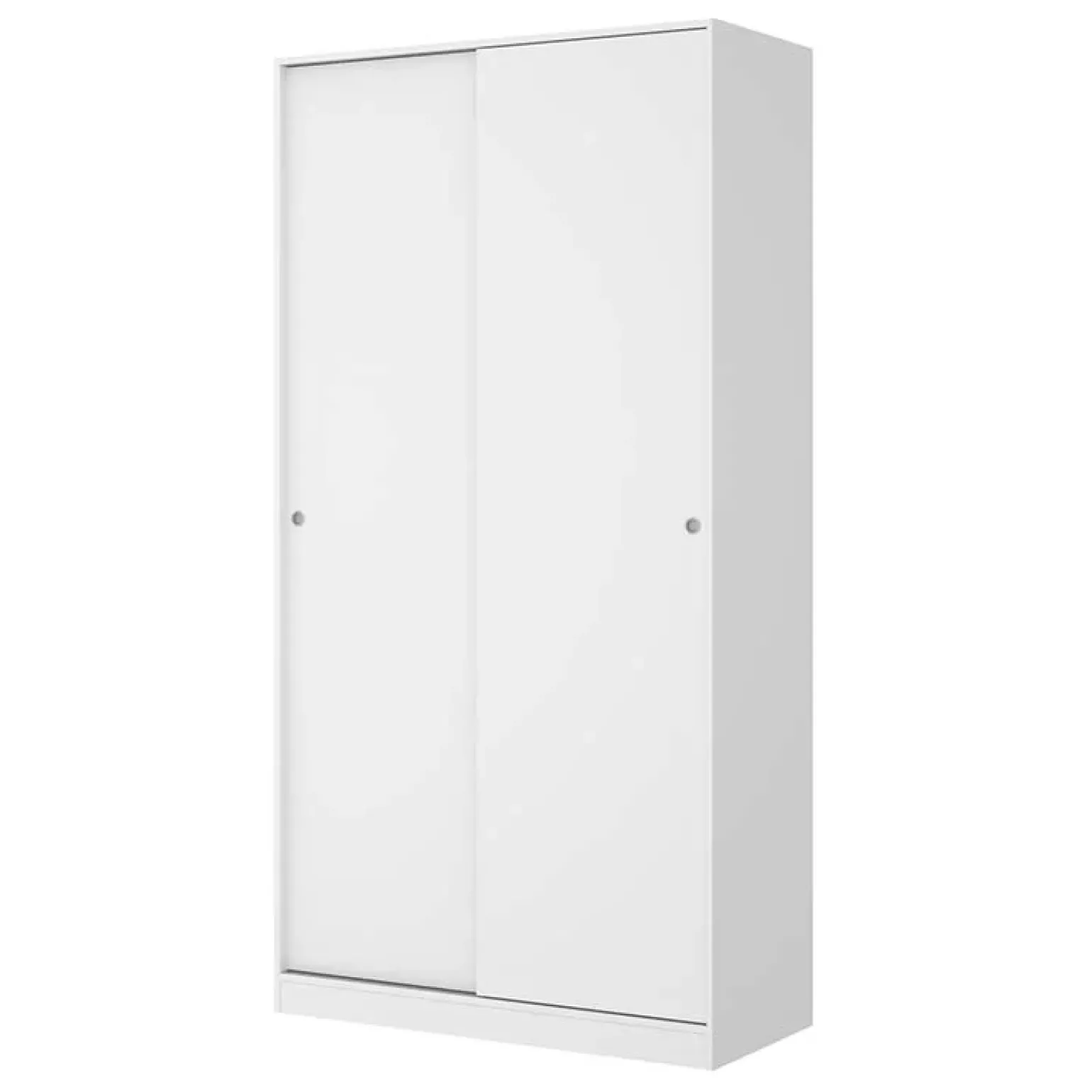 Armadio 100x204h cm 2 ante scorrevoli bianco lucido Royal