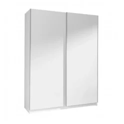 Armadio 150x206h cm 2 ante scorrevoli bianco Clara Gihome®