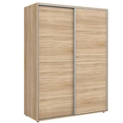 Armadio 150x200h cm 2 ante scorrevoli moderno rovere Roma