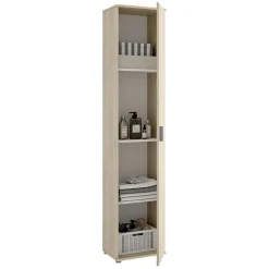 Armadio 39x190h cm con anta multiuso singola legno Ander