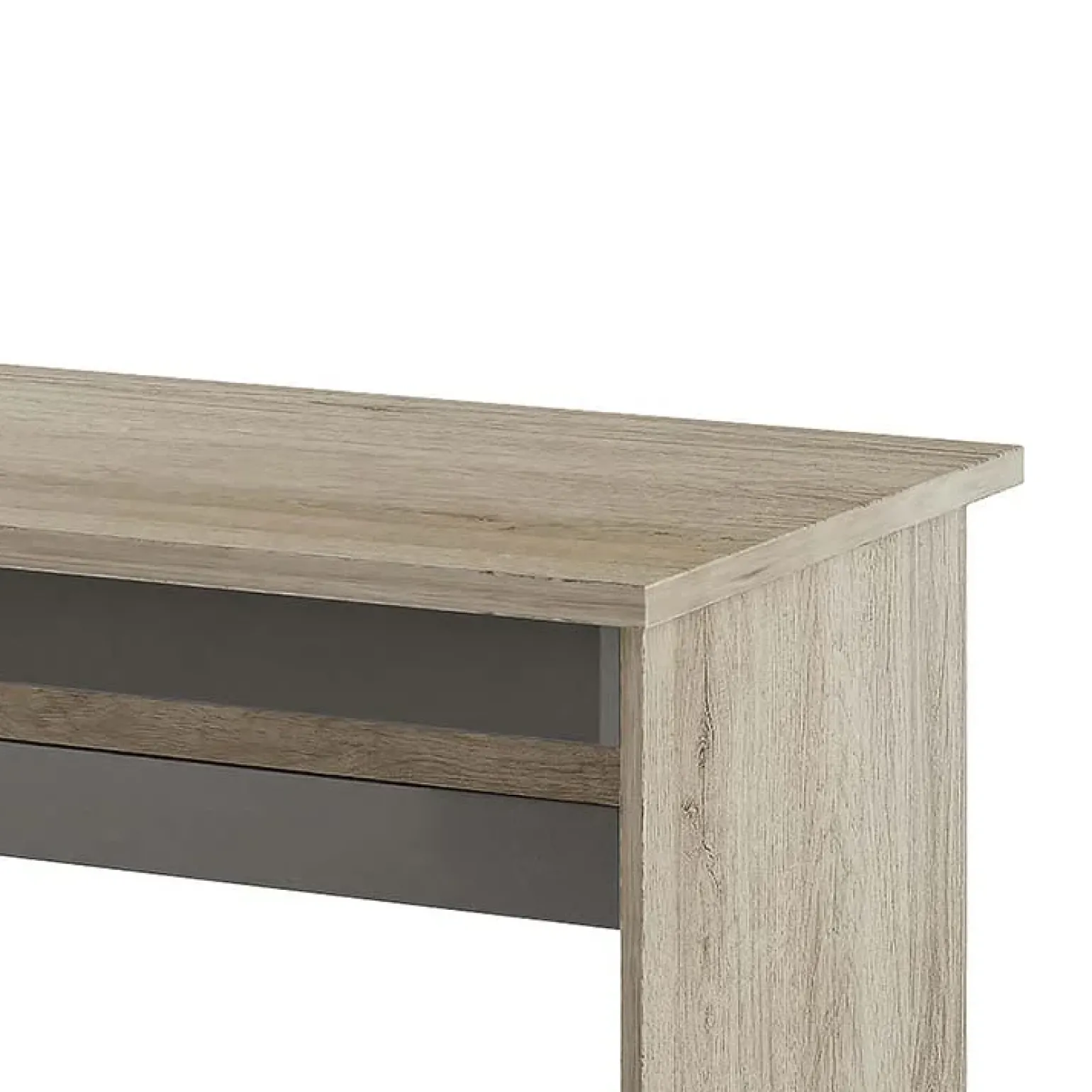 Arredo ufficio completo rovere bianco lucido antracite lucido Time 4