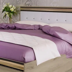 Camera da letto completa rovere sonoma bianco opaco Riga