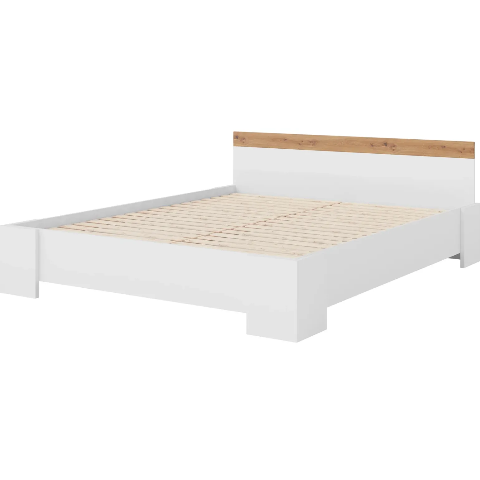 Camera da letto completa matrimoniale bianco rovere Relaxio