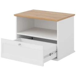 Camera da letto completa matrimoniale bianco rovere Relaxio