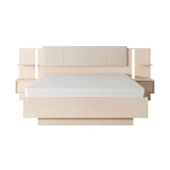 Camera da letto completa matrimoniale moderna beige Jolly