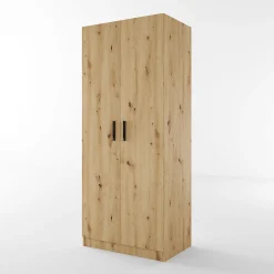 Camera doppio letto completa moderna rovere rustico Malcom