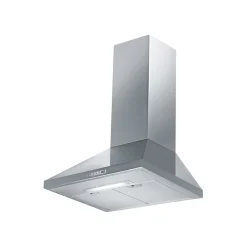 Cappa aspirante 60cm a parete 145 watt con led inox Franke