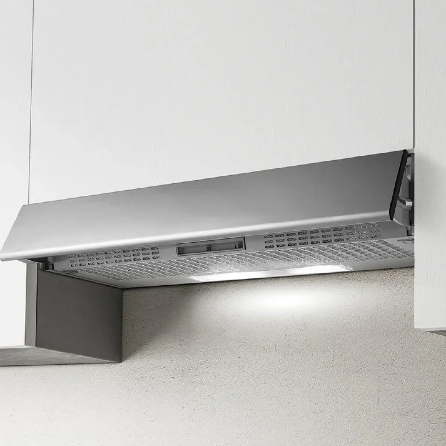 Cappa 60cm aspirante da cucina estraibile da incasso inox Elica