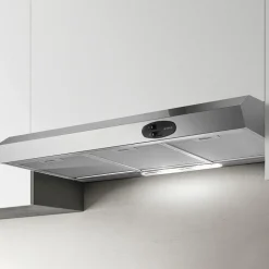 Cappa 60cm aspirante da incasso acciaio inox Elica