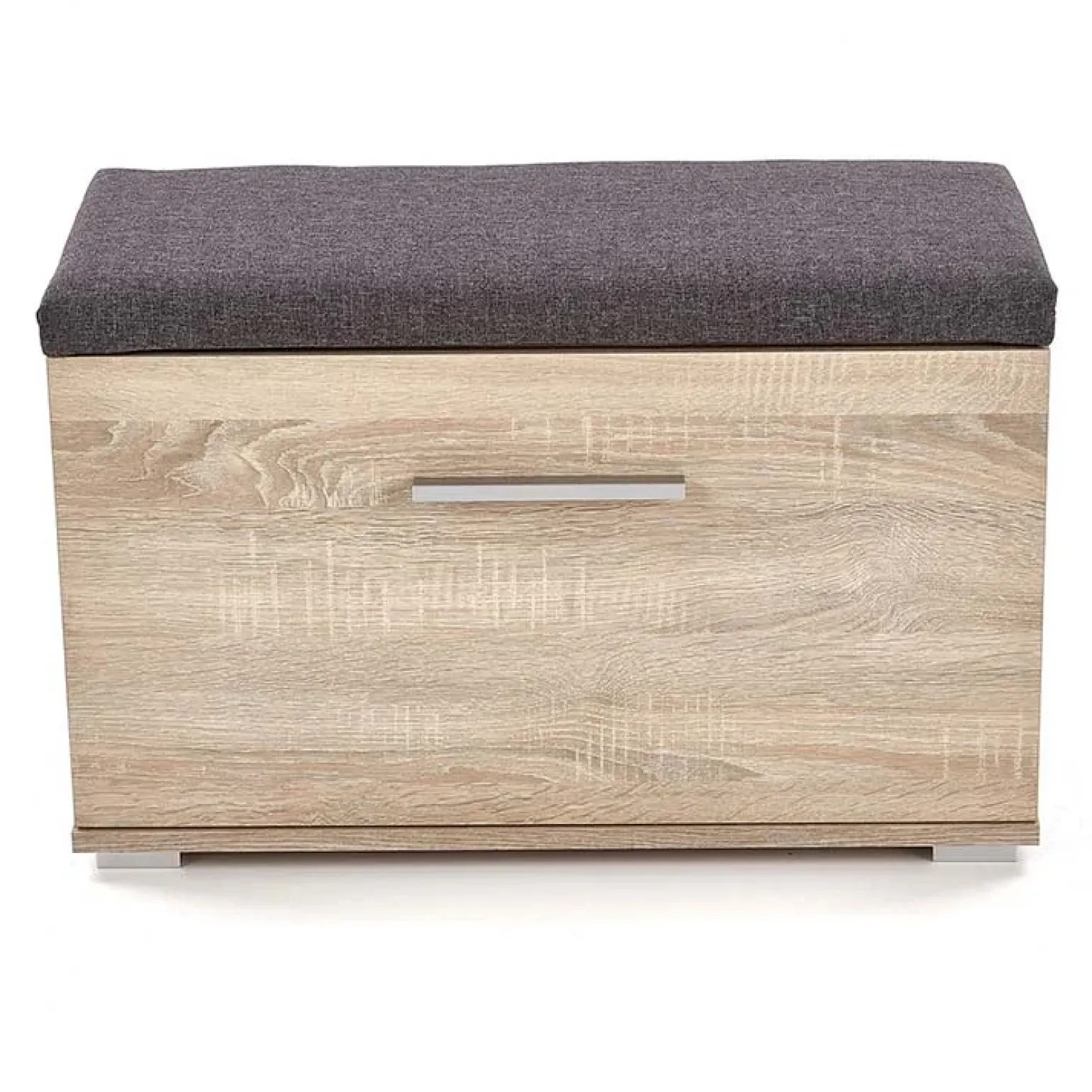 Cassapanca scarpiera 70x45h cm da ingresso moderna rovere Viki