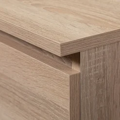 Cassettiera 160x100h cm moderna 8 cassetti rovere Living