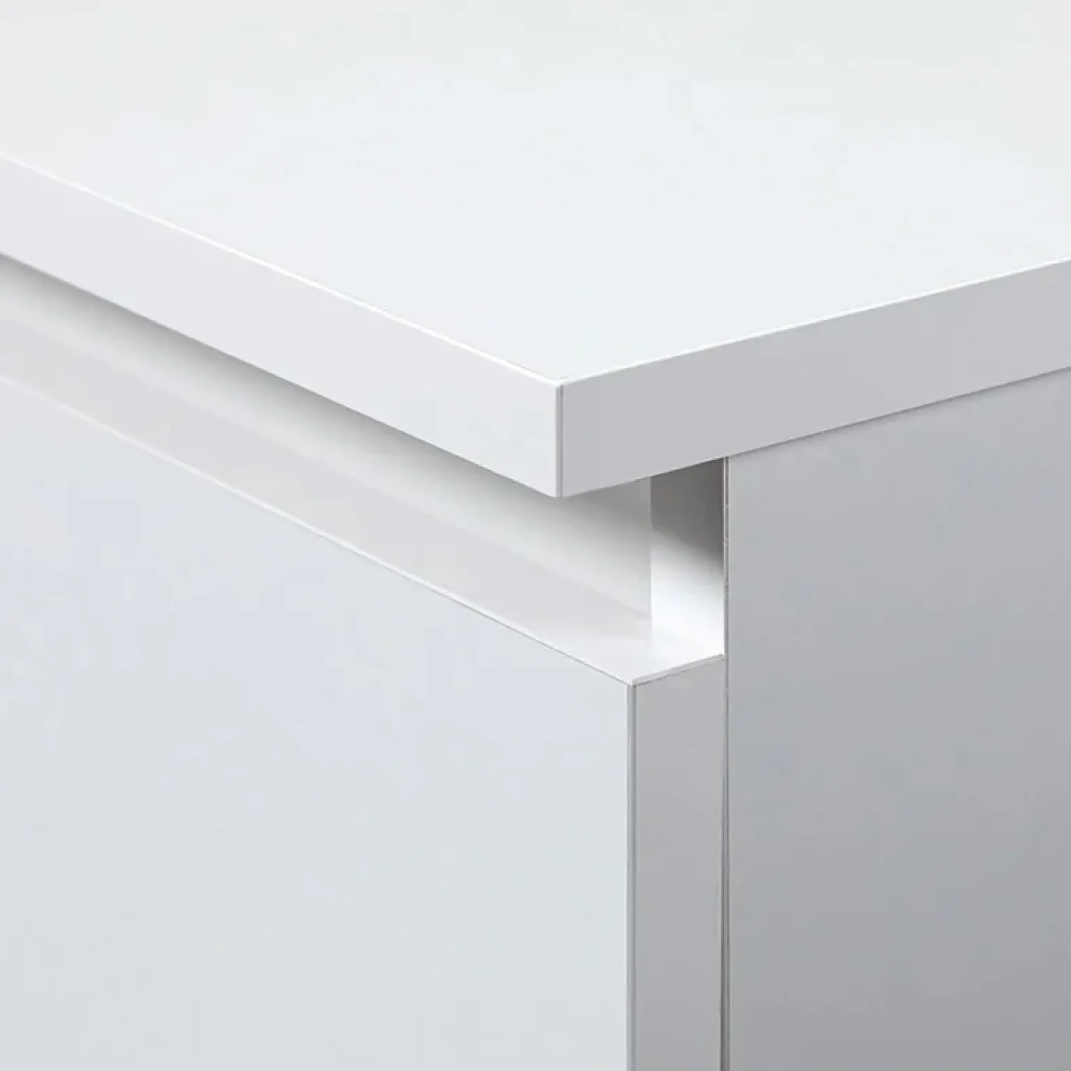 Cassettiera 160x120h cm moderna 10 cassetti bianco Living