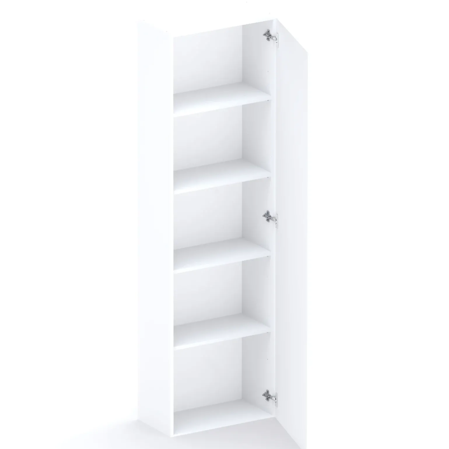 Colonna a terra 55x186h cm 1 anta reversibile bianco lucido Sunset