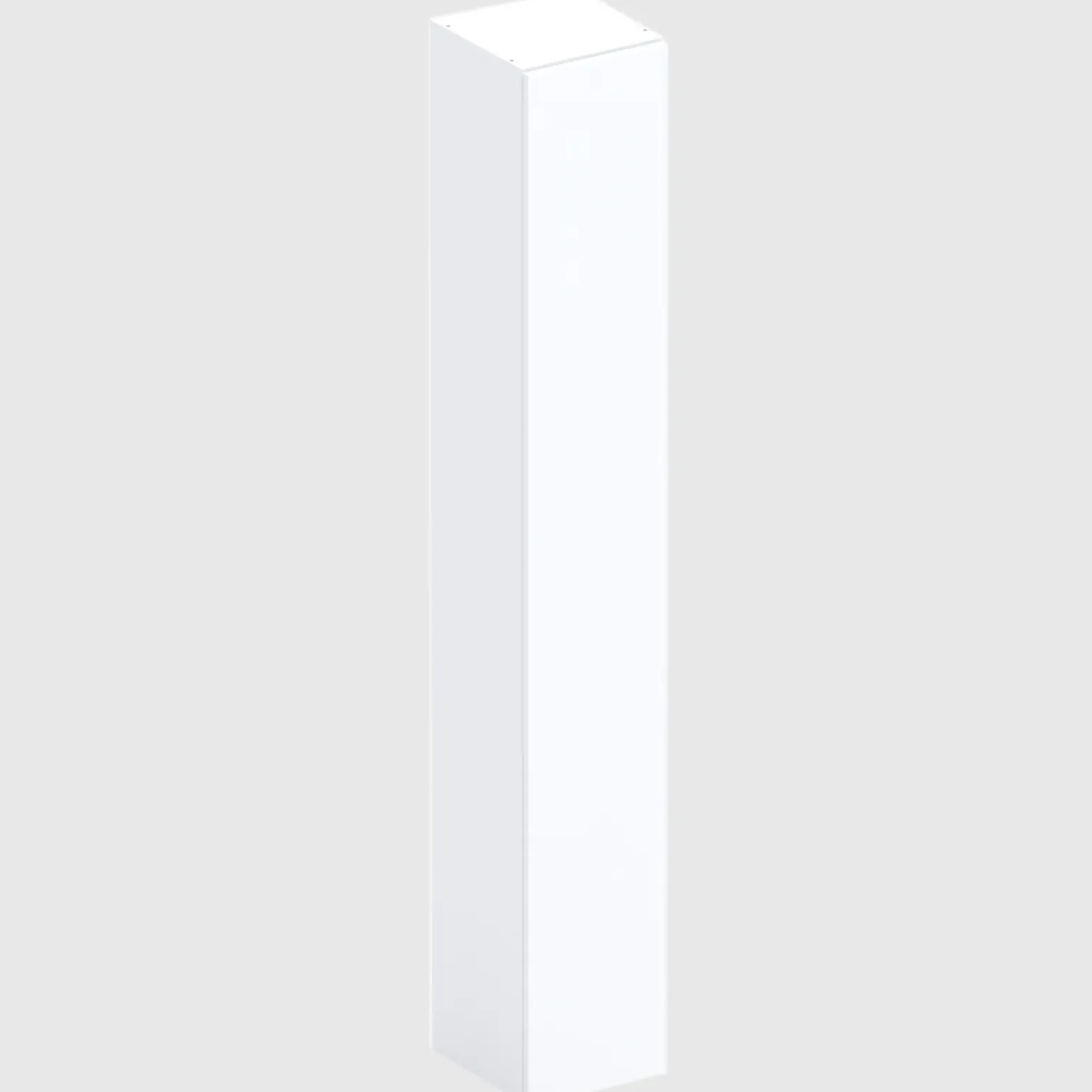 Colonna a terra 28x186h cm 1 anta reversibile multiuso bianco lucido Sunset