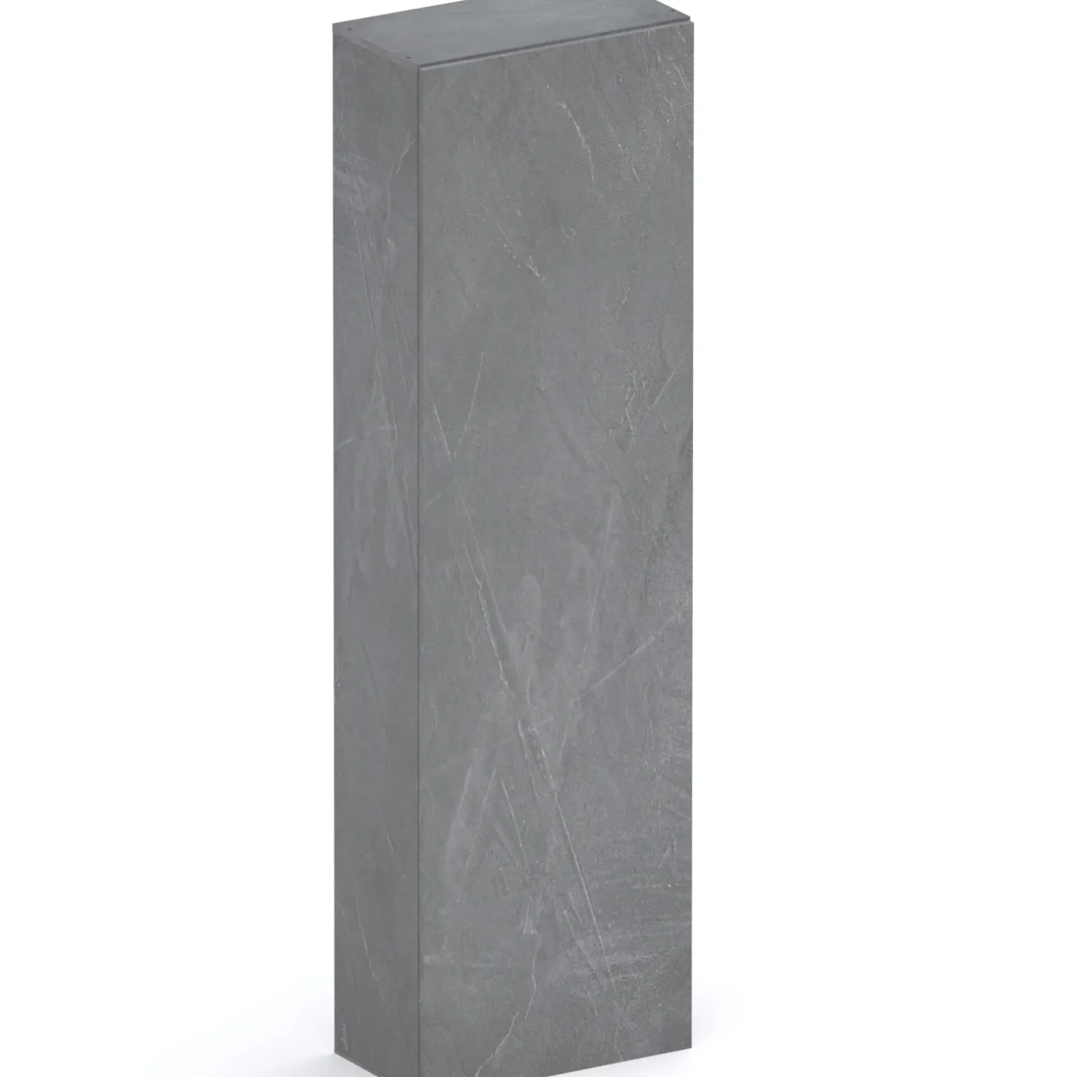 Colonna a terra 55x186h cm 1 anta reversibile antracite Sunset