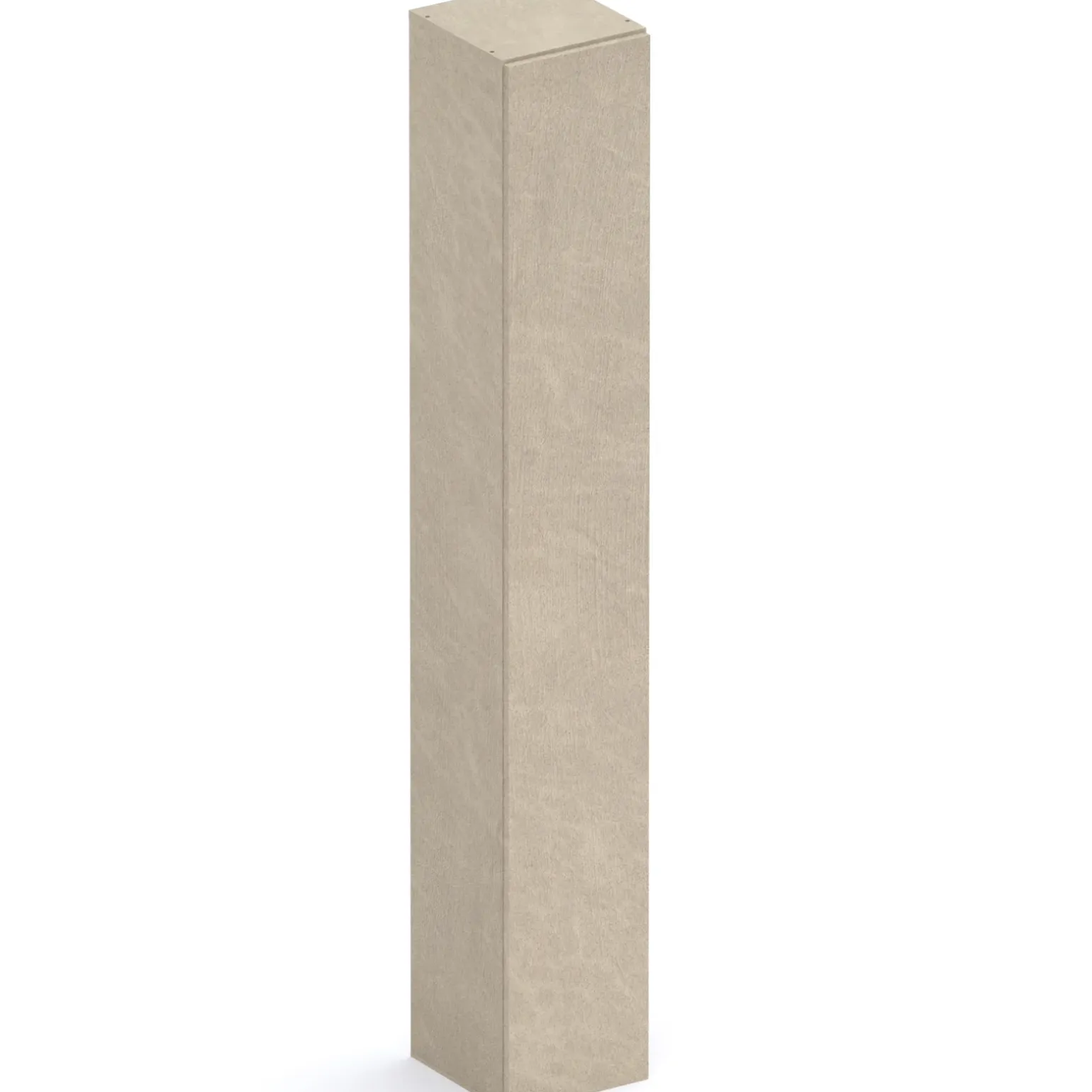 Colonna a terra 28x186h cm 1 anta reversibile multiuso tortora Sunset