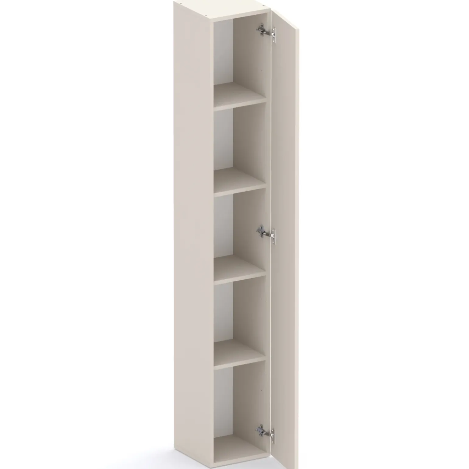 Colonna a terra 28x186h cm 1 anta reversibile multiuso beige Sunset