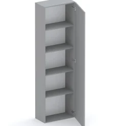 Colonna a terra 55x186h cm 1 anta reversibile grigio scuro Sunset