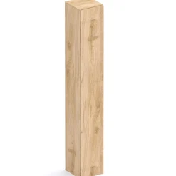 Colonna a terra 28x186h cm 1 anta reversibile multiuso rovere chiaro Sunset