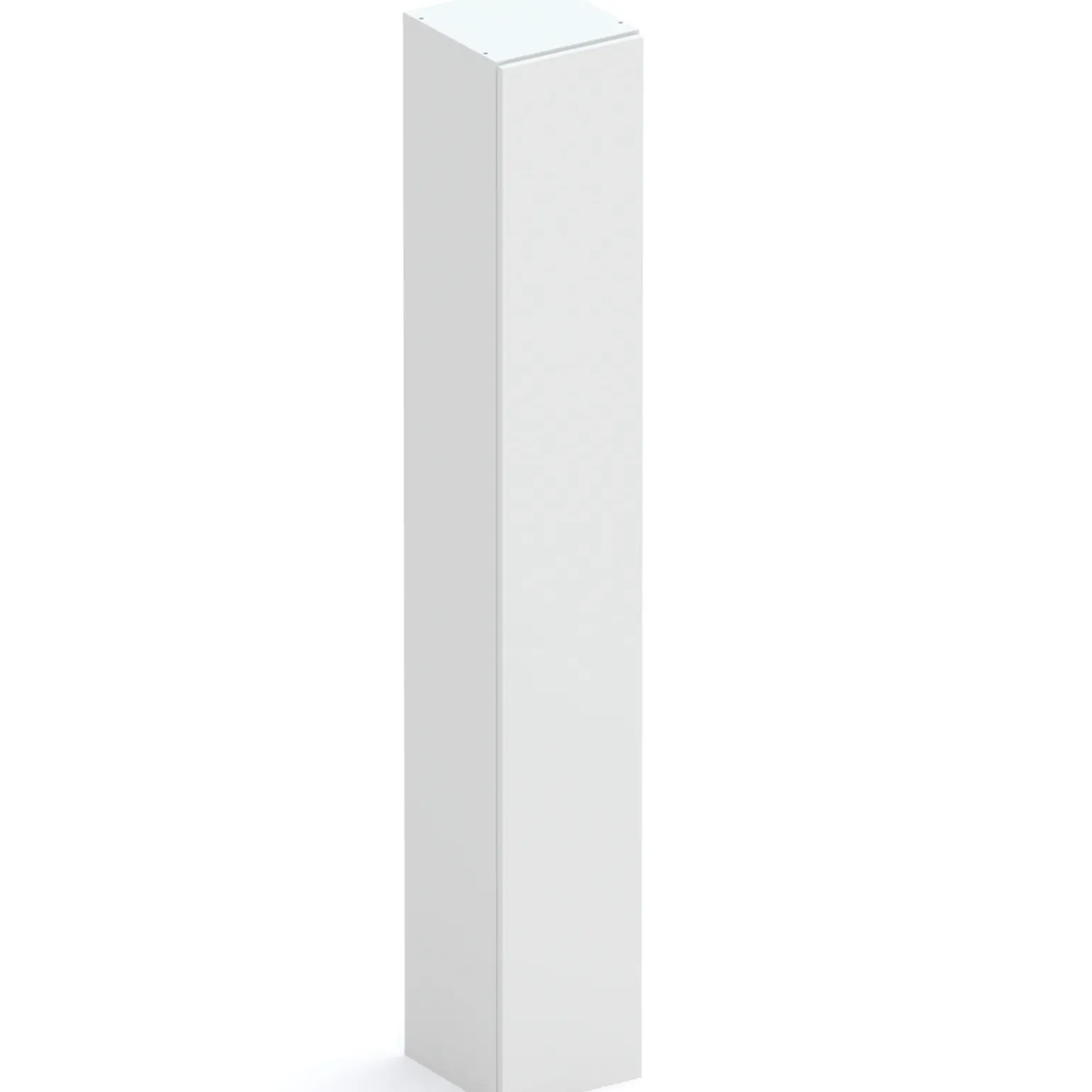 Colonna a terra 28x186h cm 1 anta reversibile multiuso grigio chiaro Sunset