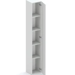 Colonna a terra 28x186h cm 1 anta reversibile multiuso grigio chiaro Sunset