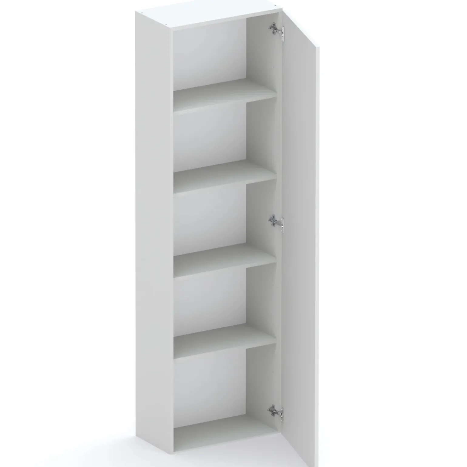 Colonna a terra 55x186h cm 1 anta reversibile grigio chiaro Sunset