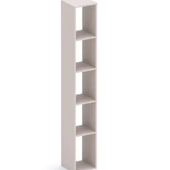 Colonna a terra 28x186h cm 5 vani libreria beige Sunset