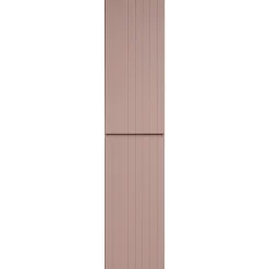 Colonna bagno sospesa 35x160h cm cannettato 2 ante rosa Autentic