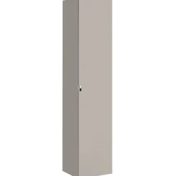 Colonna bagno sospesa 35x160h cm 1 anta 2 cassetti grigio Serif