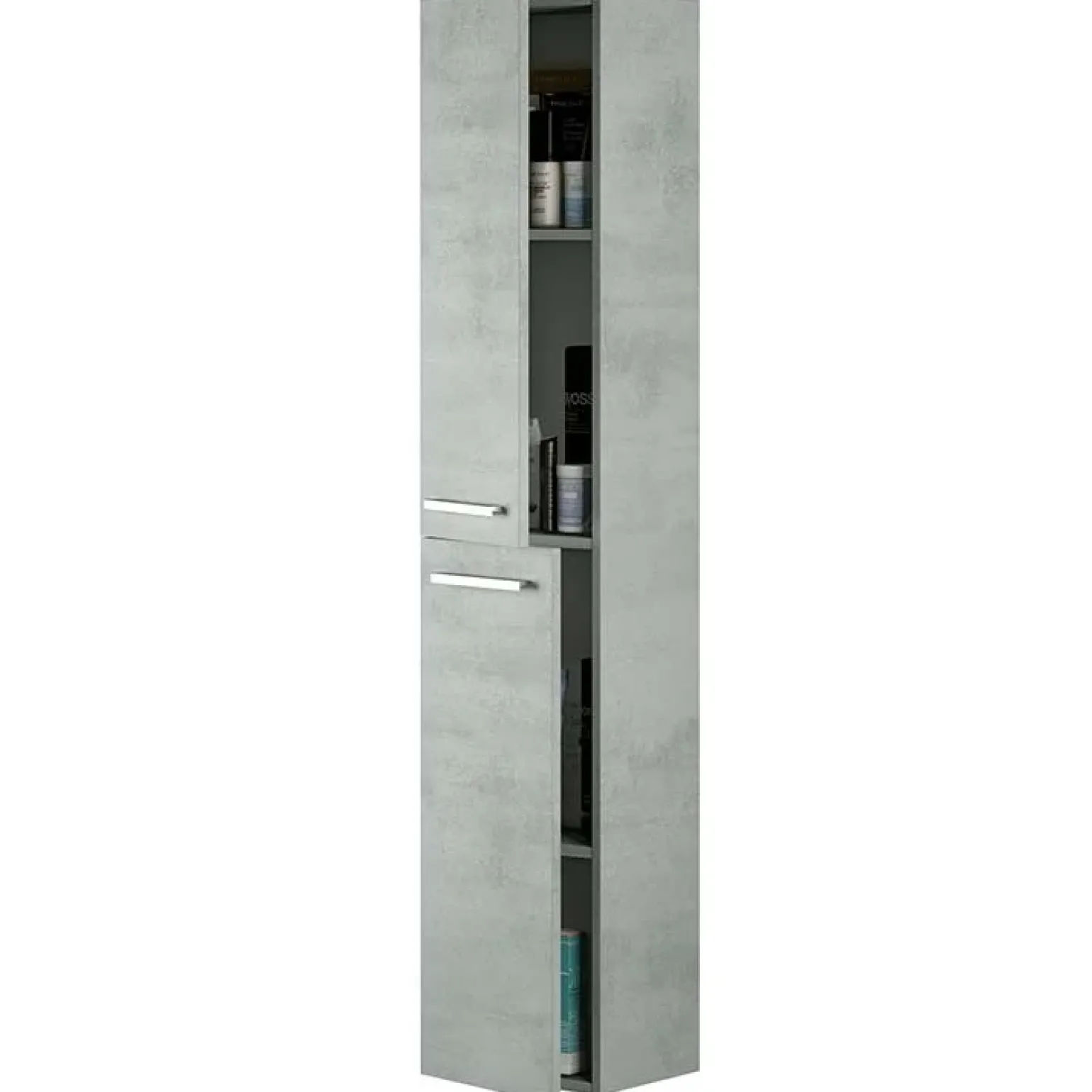 Colonna bagno sospesa 30x150h cm cemento Oscar