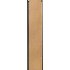 Colonna bagno sospesa 30x140h cm cannettato 2 ante nero Cleany