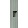 Colonna bagno sospesa 30x140h cm cannettato 2 ante verde salvia Greeny